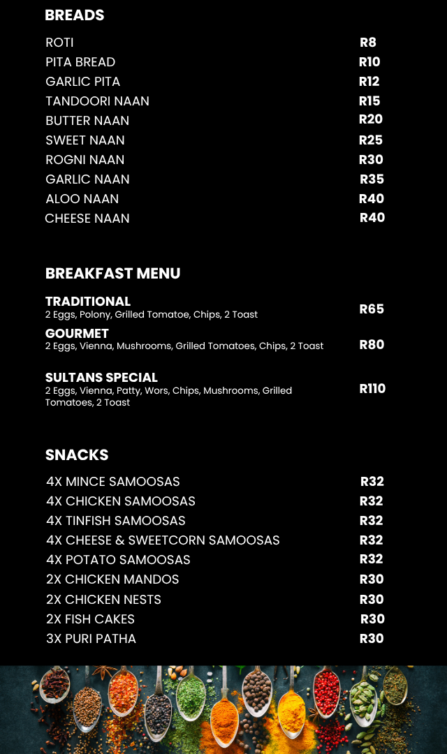 Menu 9